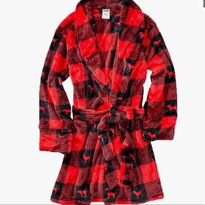 Victoria’s Secret Plaid Dog Robe